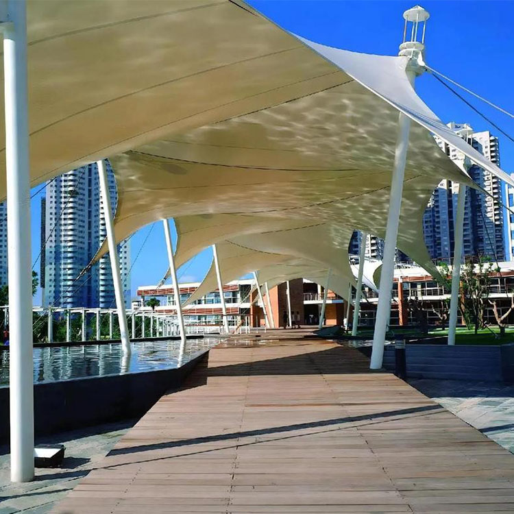 吴桥县膜结构景观棚