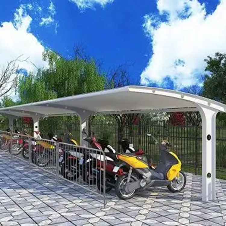 吴桥县膜结构电动车棚